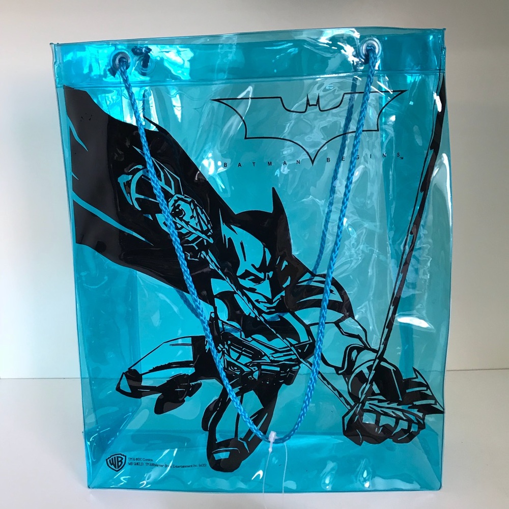 Y2k Batman clear tote